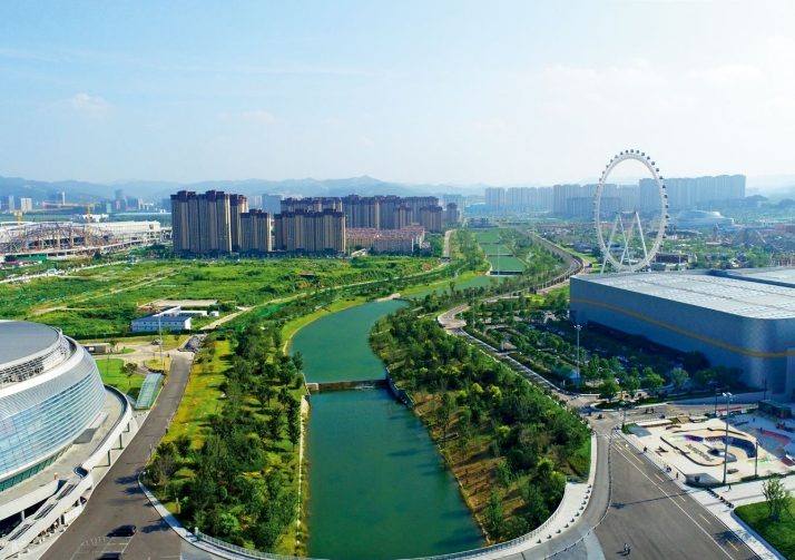 濟南萬達城韓倉河景觀規劃設計